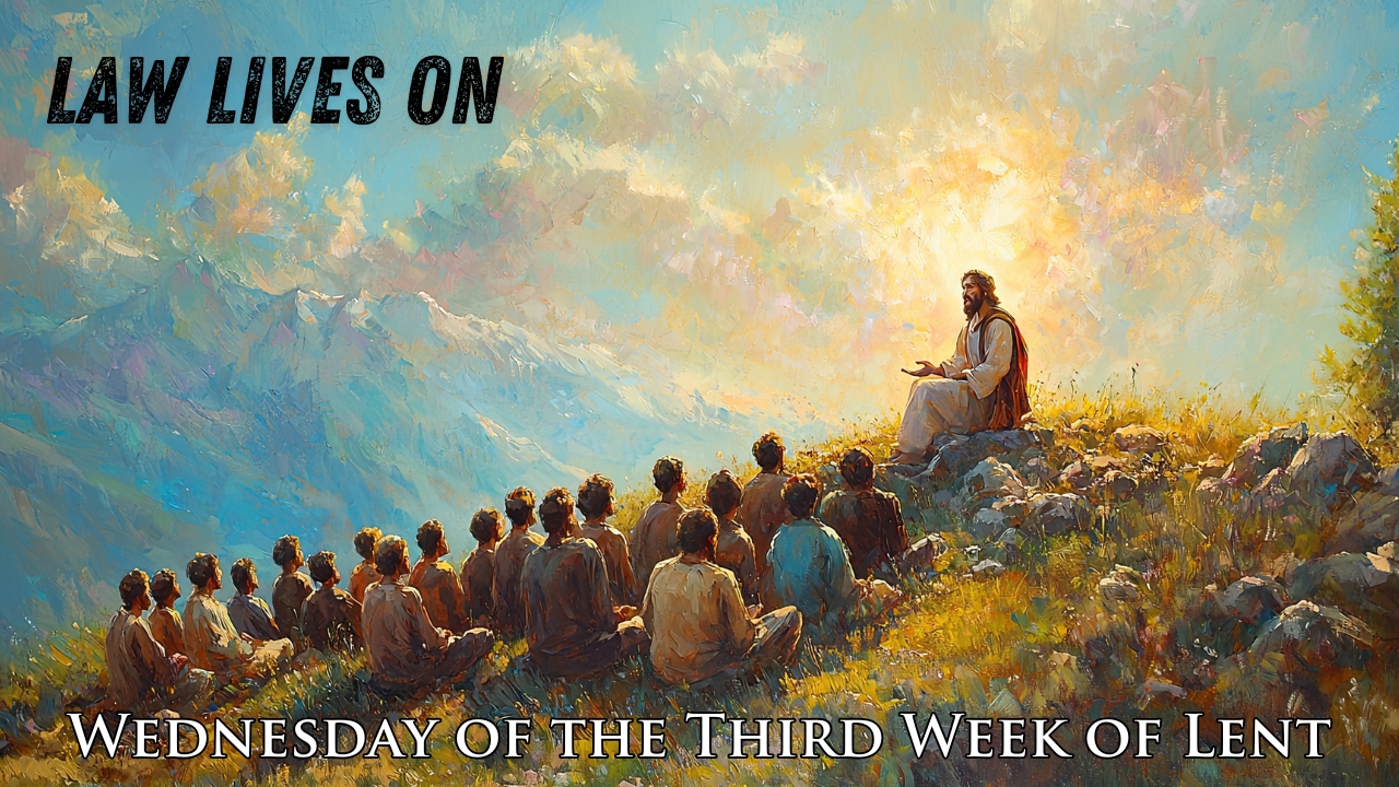 Law Lives On: A Promise Kept Forever | Daily Readings | March 26, 2025