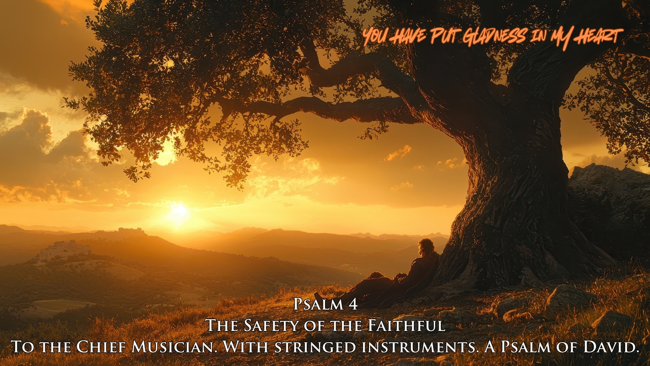 Psalm 4 | You Have Put Gladness in My Heart | Uplifting Music for Peace & Trust