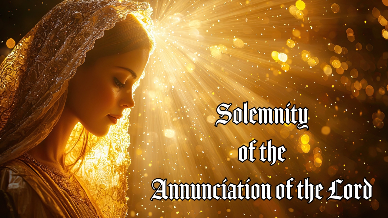 God With Us Begins: A Yes That Shakes the World | Daily Readings | March 25, 2025