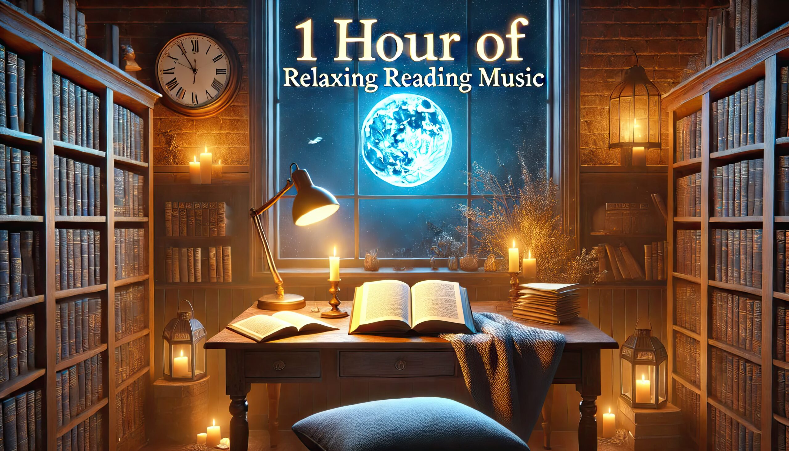1 Hour of Relaxing Reading Music | Instrumental Ambience for Focus & Deep Concentration